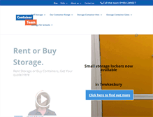 Tablet Screenshot of containerteam.co.uk